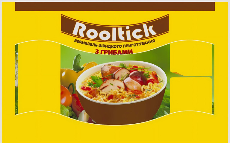 Торгова марка Rooltick: українська вермішель швидкого приготування