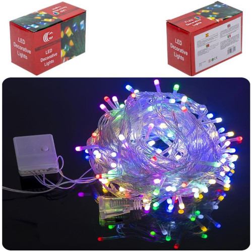 3.3 Гірлянда 24м LED 300L 6 кольорів D-10 1шт. 3.3 Гірлянда 24м LED 300L 6 кольорів D-10 1шт.