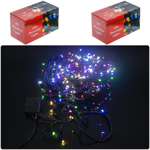 9.1 Гірлянда 30м LED 340L 6 кольорів D-17 1шт. 9.1 Гірлянда 30м LED 340L 6 кольорів D-17 1шт.