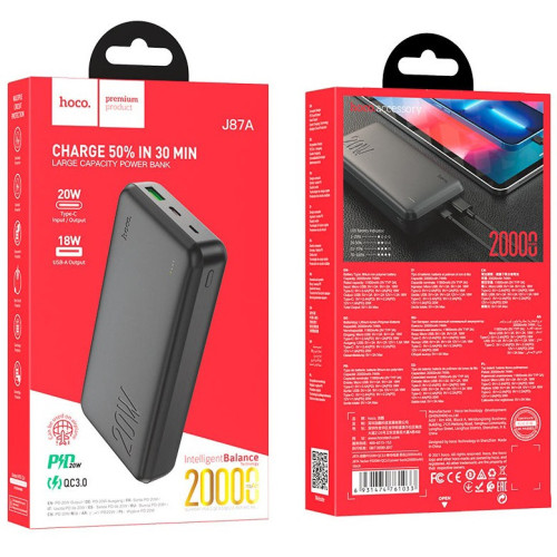 Мобільна батарея Hoco 20000 mAh 1шт. Мобільна батарея Hoco 20000 mAh 1шт.