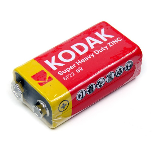 Батарейки Kodak Крона, 1 шт (1/10) Батарейки Kodak Крона, 1 шт (1/10)