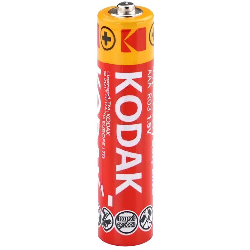 Батарейки Kodak R3, міні-пальчик, 1 шт (1*4/60) Батарейки Kodak R3, міні-пальчик, 1 шт (1*4/60)