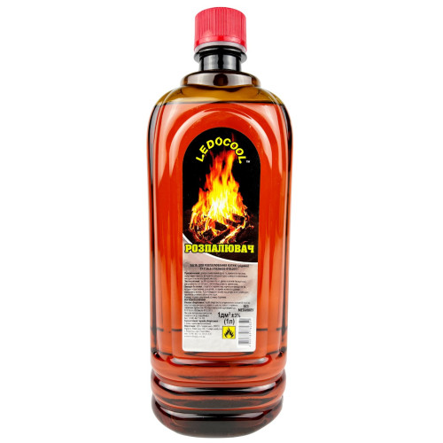 Розпалювач вогню Ledocool 1л (1/12) Розпалювач вогню Ledocool 1л (1/12)