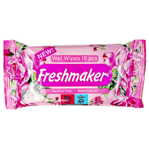 Серветки вологі Freshmaker 15 шт (1/200^20) Серветки вологі Freshmaker 15 шт (1/200^20)