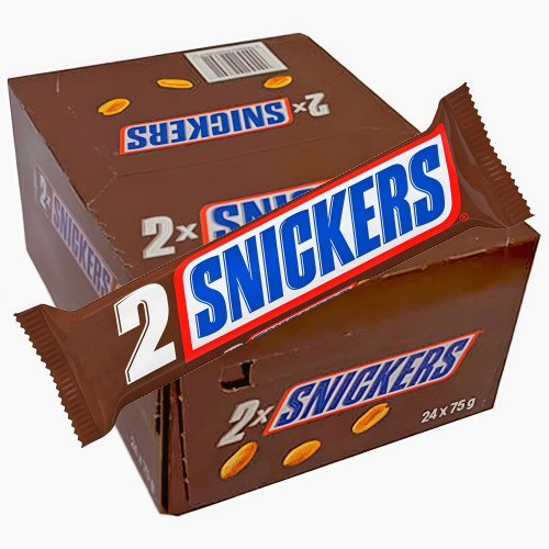 Snickers 75 г, середній (1/24) Snickers 75 г, середній (1/24)