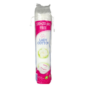 Диски ватні Lady Cotton 100+20 шт (1/35)