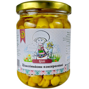 Гриби Шампінйони мариновані 