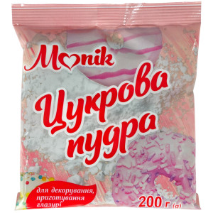 Монік Цукрова Пудра 200г (1/16^5)