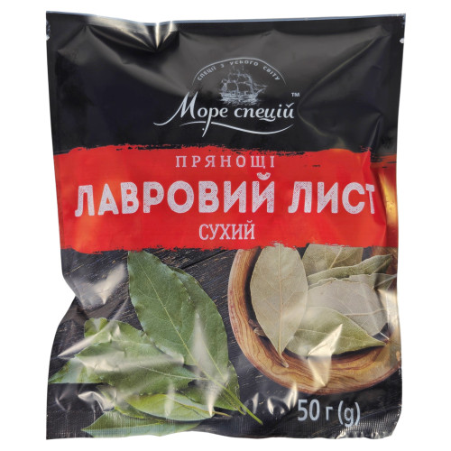 Море спецій Лавровий лист 50г (1/20) Море спецій Лавровий лист 50г (1/20)