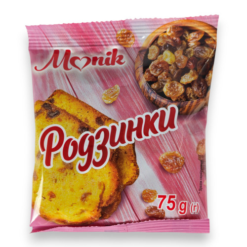 Монік Ізюм 75г (1/15^5)