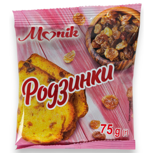 Монік Ізюм 75г (1/15^5)