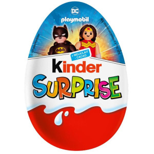 Кіндер сюрприз DC PLAYMOBIL (1*12/36)