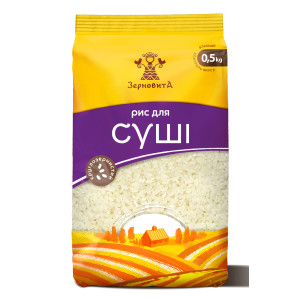 Зерновита Рис для Суші 0,5кг (1/10^3)