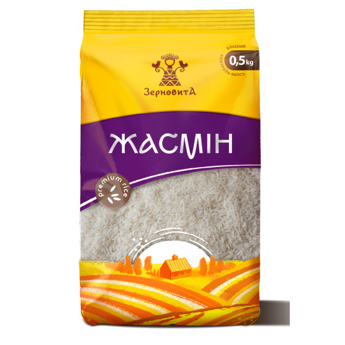 Зерновита Рис Жасмін 0,5кг (1/10^3) Зерновита Рис Жасмін 0,5кг (1/10^3)
