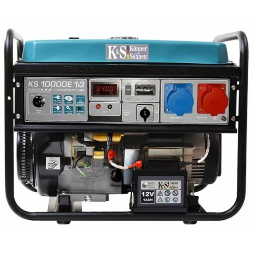 Генератор (3 Фазы) (KS 10000E-1/3 ГАЗ-БЕНЗИН) Генератор (3 Фазы) (KS 10000E-1/3 ГАЗ-БЕНЗИН)