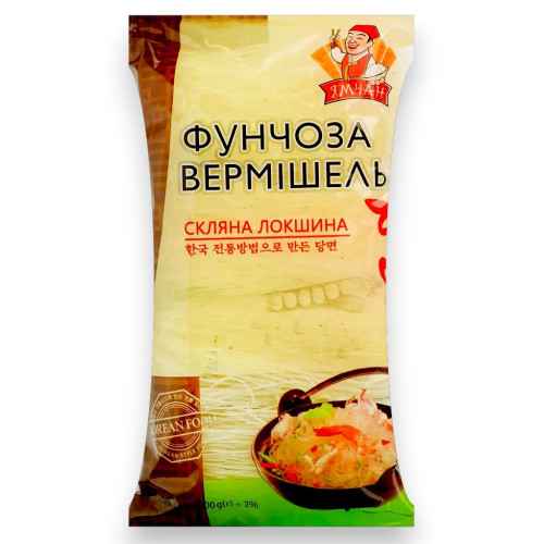 Ямчан Вермішель бобова (фунчоза) 200г (1/36) Ямчан Вермішель бобова (фунчоза) 200г (1/36)