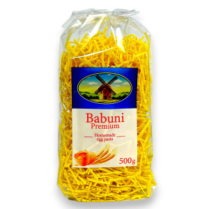 Локшина яєчна Бабуні №2 преміум 500г (1/12^2)