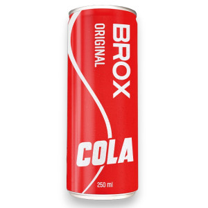 Напій Brox Кола 0,25л [Ж/Б] (1/24^2) {4800}