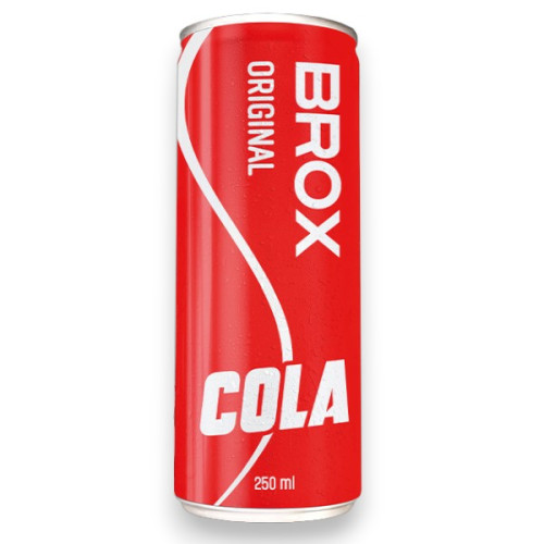 Напій Brox Кола 0,25л [Ж/Б] (1/24^2) {4800}