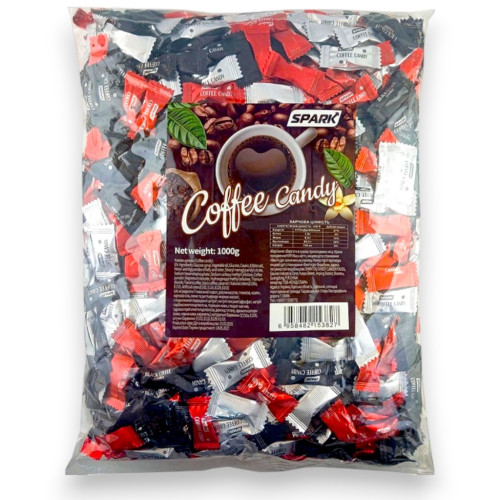 Цукерки К. Кавові Coffee candy 1 кг (1/6) ПРОМО! Рек. ціна 539,99 грн!