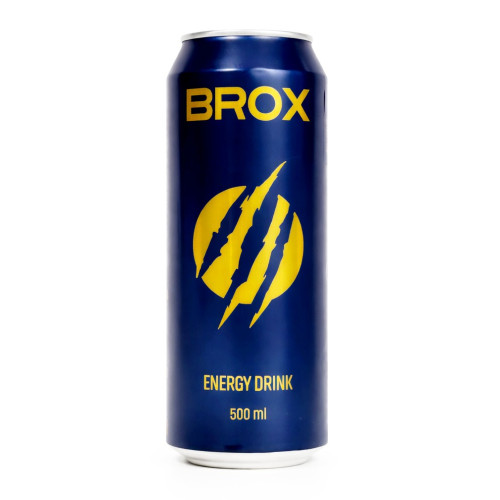 Напій енергетичний Brox 0,5л [Ж/Б] (1/24^2) {1512}