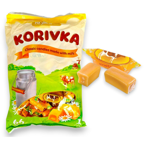 Рошен цукерки Корівка, 1кг (1/7) №5802 Рошен цукерки Корівка, 1кг (1/7) №5802