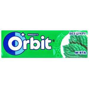 Жувальна гумка Orbit  М'ята (1*30)