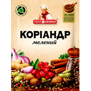ЦветАромат Коріандр Мелений, 15г (1*10/50)