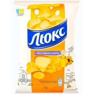 Чіпси Люкс Сир Ементалер/гауда 125г. (1/22) {1/704}