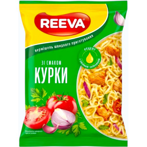 Ріва вермішель 60 г, курка (1/60^10) {3900}