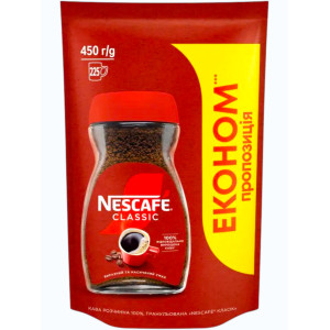 Нескафе Класік М/У 450г (1/9)