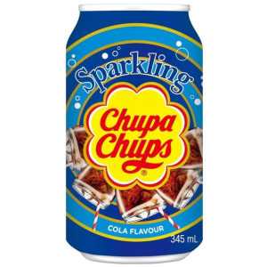 Напій газований Chupa Chups Cola (Кола) 345мл (1/24^2)