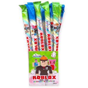 Дитяч. Зефірна косичка Roblox 15г 24шт (1/12)