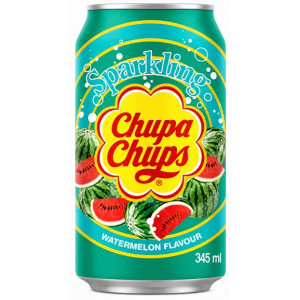 Напій газований Chupa Chups Watermelon (Кавун) 345мл (1/24^2)