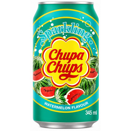 Напій газований Chupa Chups Watermelon (Кавун) 345мл (1/24^2) Напій газований Chupa Chups Watermelon (Кавун) 345мл (1/24^2)