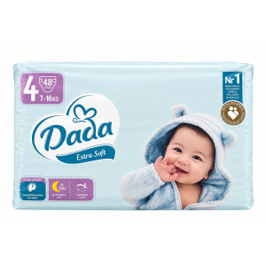 Підгузники Да-да №4 Extra Soft, 48шт.