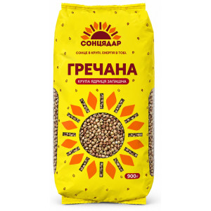 Сонцядар Гречка 0,9кг  (1/10^3) АКЦІЙНА ЦІНА!