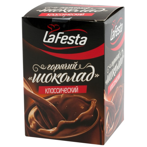 Горячий Шоколад Ла Феста, 10 пач (1/6) Горячий Шоколад Ла Феста, 10 пач (1/6)