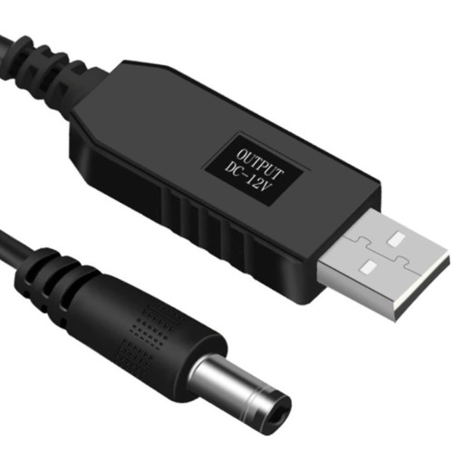 Кабель живлення роутера від повербанку 12v 1шт. Кабель живлення роутера від повербанку 12v 1шт.