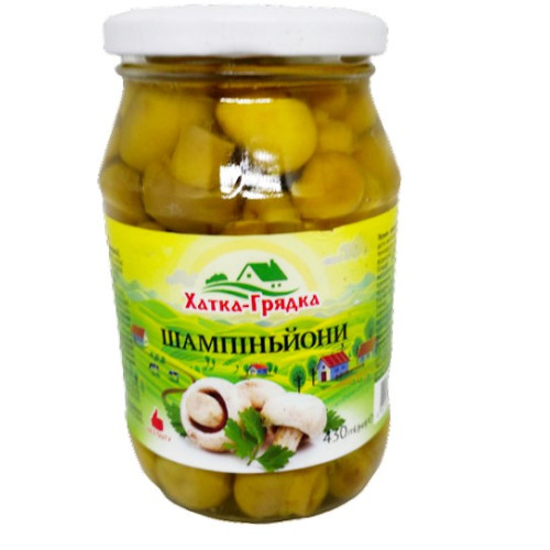 Гриби шампіньйони мариновані 