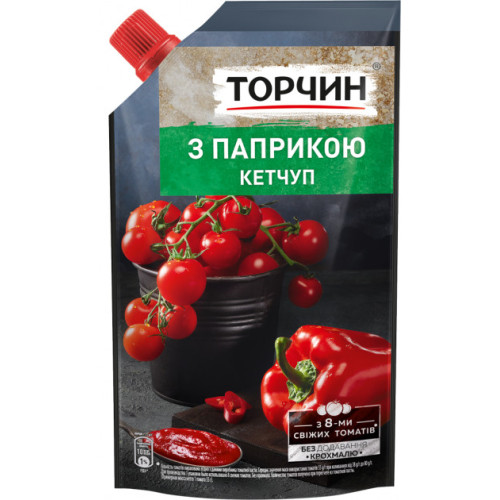 Кетчуп Торчин паприка 250г (1/40)
