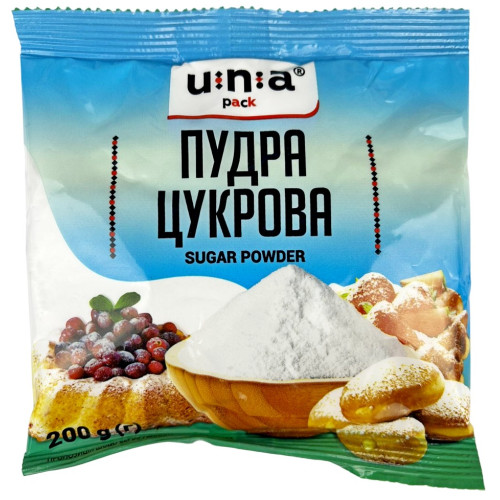Юна Пак Цукрова Пудра 200г.(1/25^5) АКЦІЙНА ЦІНА! Юна Пак Цукрова Пудра 200г.(1/25^5) АКЦІЙНА ЦІНА!