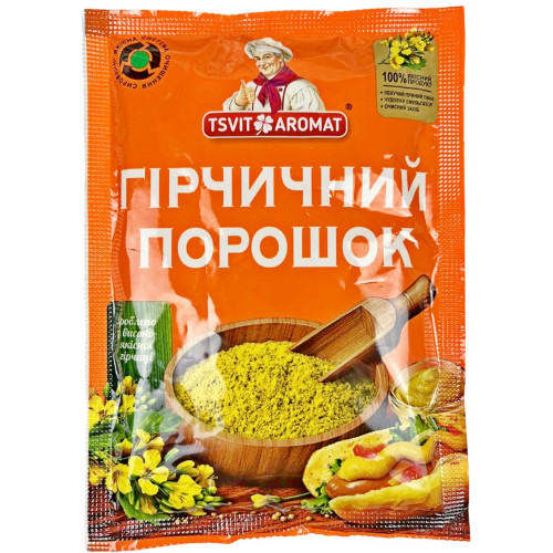 ЦветАромат Гірчичний порошок, 90г (1/60^10)