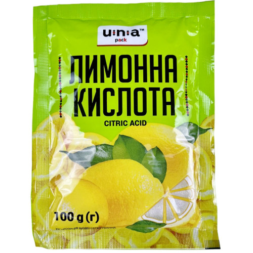 Юна Пак Лимонна кислота 100гр  (1/130^10)