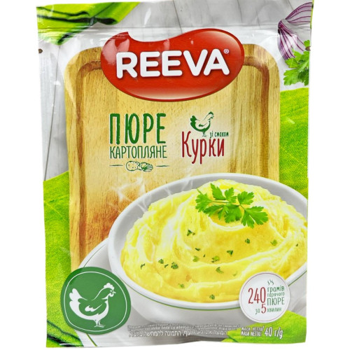 Ріва пакет пюре, курка 40г (1/24) Ріва пакет пюре, курка 40г (1/24)