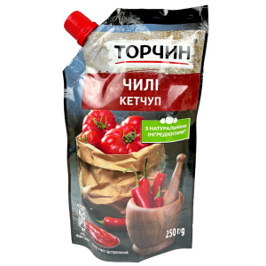Кетчуп Торчин чілі 250г (1/40) {1920}