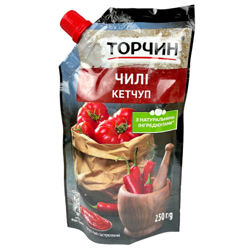 Кетчуп Торчин чілі 250г (1/40) {1920} Кетчуп Торчин чілі 250г (1/40) {1920}