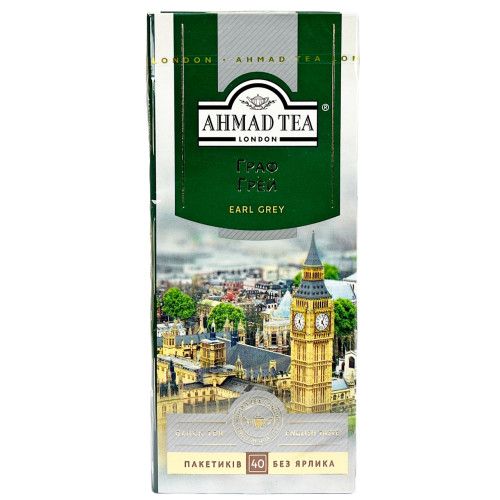 Чай Ахмад Граф грей 40пак 2г (сірий) (1/10) Чай Ахмад Граф грей 40пак 2г (сірий) (1/10)