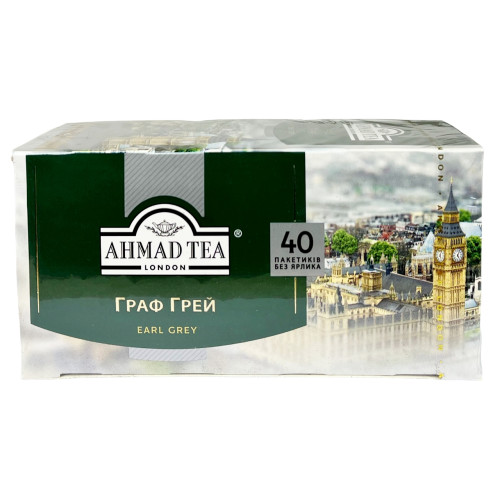 Чай Ахмад Граф грей 40пак 2г (сірий) (1/10) Чай Ахмад Граф грей 40пак 2г (сірий) (1/10)
