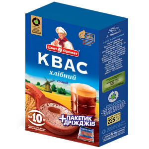 ЦветАромат Квас сухий з дріжджами, 225г (1/20)